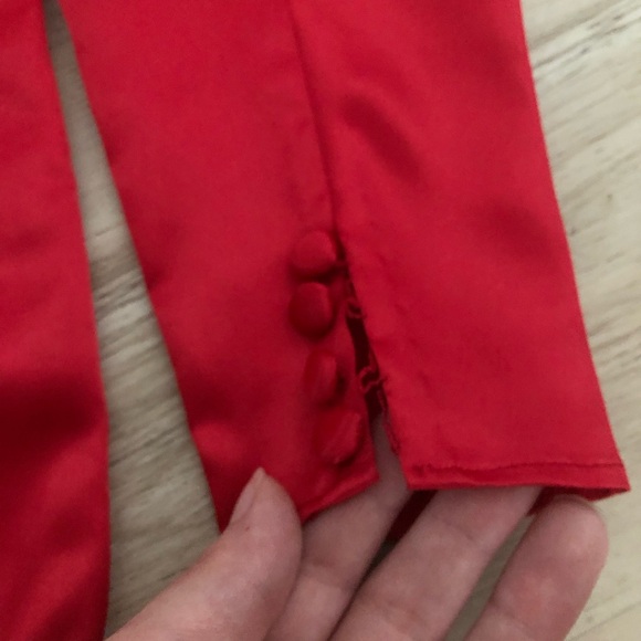 Vintage Strapless Formal Cocktail Prom Dress w Tiered Ruffle Bottom - Picture 16 of 16